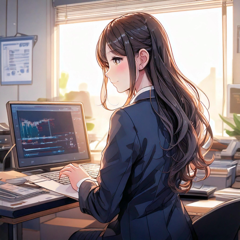 オフィスで仕事